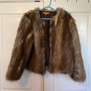 Faux Fur Jacket